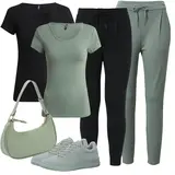 Thermo Leggings mit elastischem Bund Outfits image