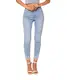 Nina Carter Art: P090 Damen Skinny Fit Jeanshosen HIGH Waist (Hellblau (P090-06), L)