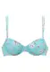 SUNSEEKER Bikini-Top ''''Ditsy'''' hellblau / mischfarben