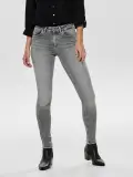 Hellgraue Skinny Jeans image