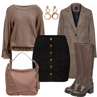 Outfit mit Rot Stiefel Bullboxer "Magdalena"