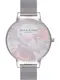 Olivia Burton Uhr Abstract Floral flieder / rosa / silber