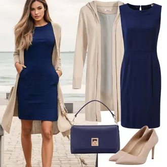 Outfity na zimu Šik s Béžová/Bílá/Červená Balerína sling/Lodička Slingback/Lodička S Páskem & Other Stories, Modrá/Tmavě modrá Klasická Taška Přes Rameno/Malá Taška/Brašna/Sportovní Taška Přes Rameno Tommy Hilfiger "Módní volnočasový outfit"Look: 20 léta, Šik, Elegantní, Cool, Francouzské, Old Money, Rad, Klasické, Krásný