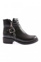 4004-2164 Women's Belted Heeled Boots