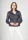 Lila Bikerjacken image