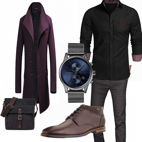 Blau Overall COOFANDY kombinieren