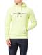 Tommy Hilfiger Herren Tommy Logo Hoody Kapuzenpullover, Lumen Flash, M