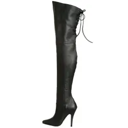 Pleaser Legend-8899 - Sexy Leder Overknee-Stiefel High Heels 36-48, Größe:EU-38 / US-8 / UK-5