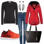 Gelbe Nike Sneaker Outfits image