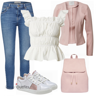 Outfit mit Blau Superdry "Leichtes Outfit"