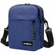 MOCOCITO Umhängetasche, Schultertasche für Herren, Kuriertasche aus Nylon, Messenger Bag für Tägliches Leben Reise(Groß-Leinenblau)