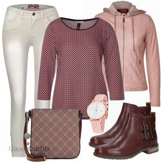 Outfit mit Rot Stiefel Barbour "Elegantes Herbst Outfit"