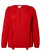 Junarose Gestrickte Strickjacke rot