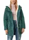 Q/S by s.Oliver Damen Parka mit herausnehmbarer Jacke forest green M
