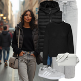 Winter Outfits mit Straight Leg Jeans image