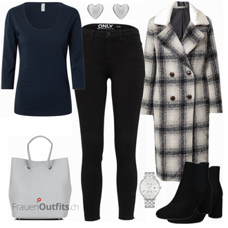 Outfit mit Weiß Schmuck Ted Baker "Eleganter Businesslook"
