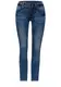 Street One Damen Slim Fit Denim in Blau