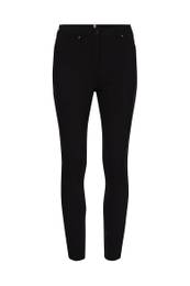 Trousers - BISTRETCH POLY SKINNY PANT black