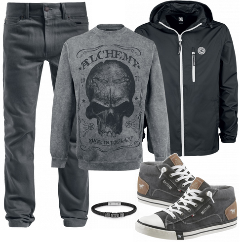 Grau Top Rock Creek kombinieren