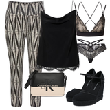 Rote Panty-Sets kombinieren image