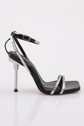 1273 Women's Ankle Laced Heel Shoes