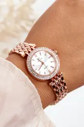 Women's Watch with Zirconia on Bracelet GDM3411 Rose Gold