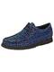SIOUX Mokassin ''''Grash.-D172-29'''' schwarz / blau