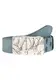 RETTUNGSRING by showroom 019 Ledergrtel ''''Gump'''' rauchblau