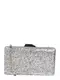 PIECES Clutch PCZUSSI PARTY HARD CASE silber
