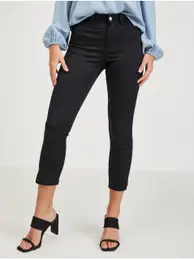 Black Women's Shortened Trousers - Women