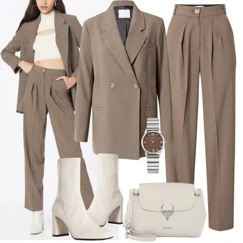 Elegantes Herbst Outfit          