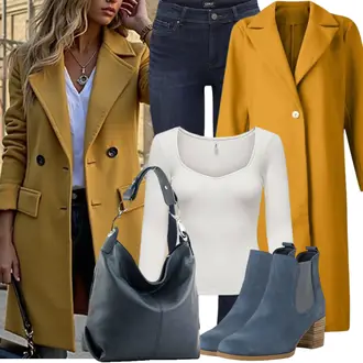 Stil, Western Outfit mit Hellblau/Blau Leder Stiefelette/Lederjacke/Gefütterte Stiefelette/Sommerstiefelette/Chelsea Boot Tamaris "Modisches Freizeit Outfit"Look: Classic, Stil, Smart Casual, Country Styl, Western, Elegant, Casual, Boho, Edel, Unisex, Bohemian