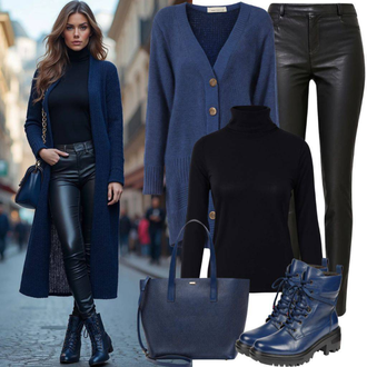 Ronde tenues avec Noir Leggings Grande Taille/Pantalon Grande Taille/Leggings Legging Aspect Cuir/Pantalon en Simili Cuir/Legging en cuir/Leggings Scrunch/Legging en Velours Côtelé/Legging Doublé/Pantalon en Cuir Studio Untold "Tenue d'hiver à la mode"