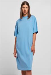 Women's Organic Long Oversized T-Shirt Dress horizonblue