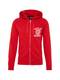 REPLAY Sweatjacke rot / weiß