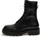 Guess Obetter Dames Laarzen Leder - Zwart/Bruin  Maat 39