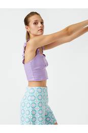 Linen Blend Bustier