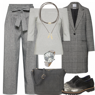 Outfit mit Schwarz Schuh Sioux "Toma"