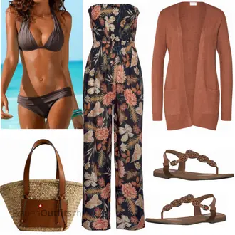 Outfit mit Bademode Lascana "Outfit für den Sommer"