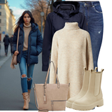 Nachhaltige Gummistiefeletten Outfits image