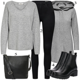 Oversize Court Bottines en Caoutchouc Tenues pour Femmes image