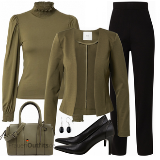 Outfit mit Weiß High Heel ESPRIT "Perfektes Büro Outfit"