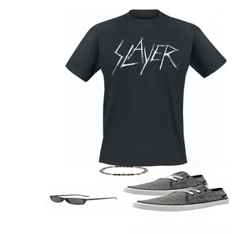 Outfit mit Grau Sneaker Volcom "Slayer shirt"
