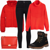 Schwarze Camel Active Stiefel Outfits image