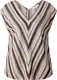 ARMEDANGELS Bluse braun / schwarz / wei
