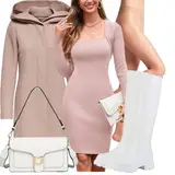 Rosa edle Kleider Outfits image