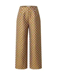 EDITED Hose ''''Mikayla'''' greige / hellgrau / orange