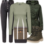 Comment porter des Manteaux avec Mom Jeans image
