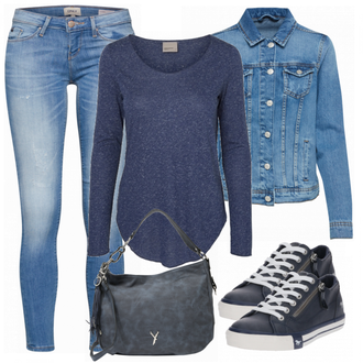 Outfit "Blue Casual"