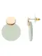 TOSH Ohrringe mint / gold